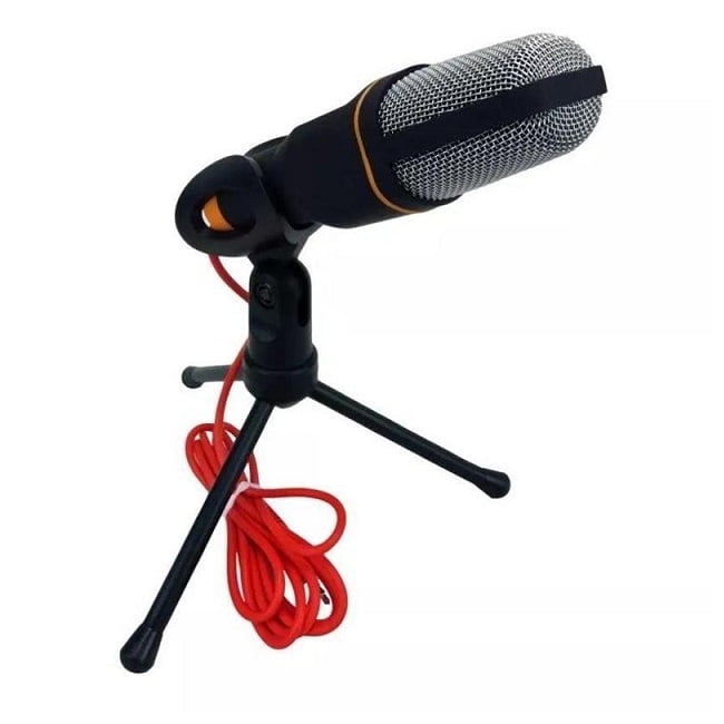 Microfone de Mesa com Suporte SF-666 