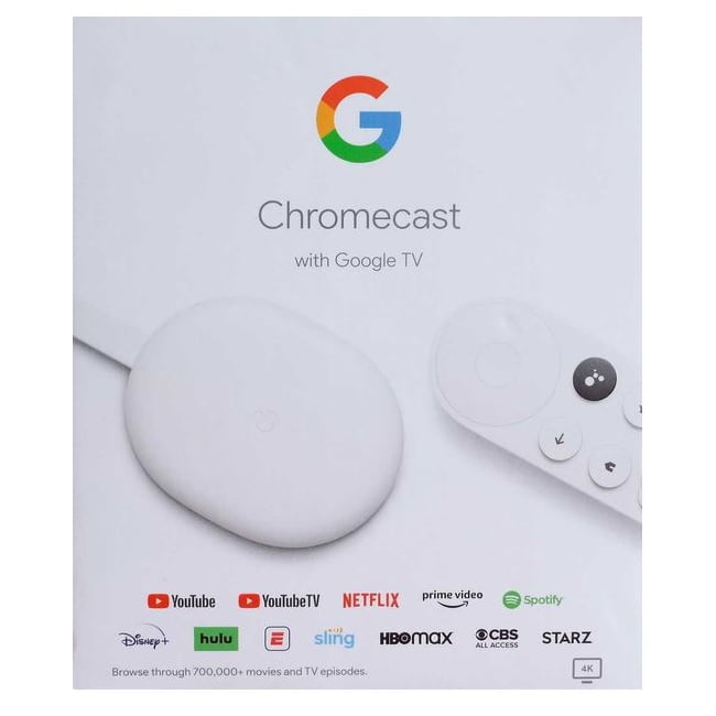 Chromecast com TV 4K HDR HDMI Digital
