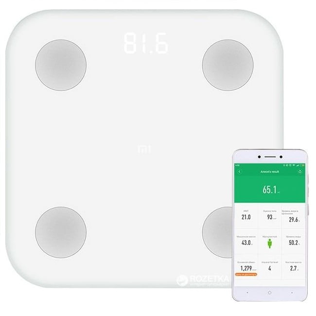 Balança Corporal Xiaomi Mi Body Compsition Scale 2 White