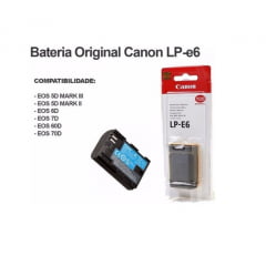 Bateria Canon LP-E6