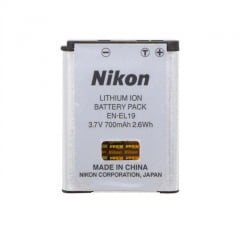 Bateria Nikon EN-EL19 p/ Câmera Coolpix