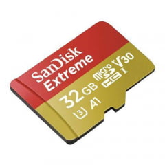 Cartão de Memória Sandisk 32GB Extreme Micro SD