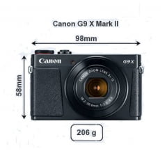 Câmera Digital Canon PowerShot G9X Mark II