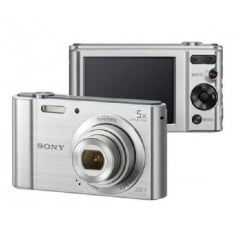 Câmera Digital Sony Cyber-shot DSC-W800 Silver