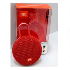 Caixa de Som JBL Clip 3 Bluetooth Vermelha