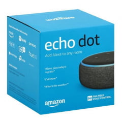 Smart Speaker Amazon Echo Dot 3ª Geração Black